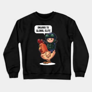 Towards the Global Elite - For Gamers Crewneck Sweatshirt